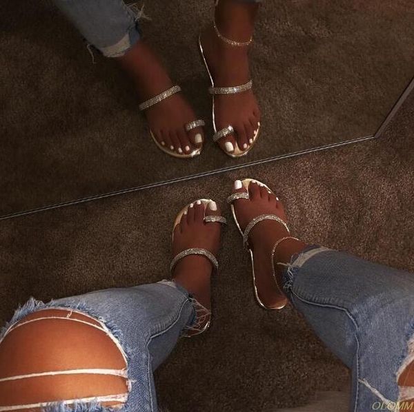 women fashion wild beach slippers 2021 rhinestone bright diamond flat sandals flip flop home outdoor travel student, Black
women fashion wild beach slippers 2021 rhinestone bright diamond flat sandals flip flop home outdoor travel student, Black