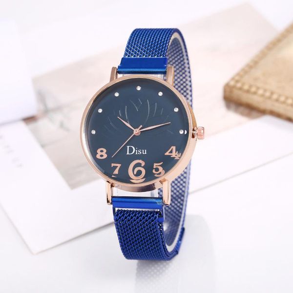 wristwatches tendencia de mujer 2021 fashion women's luxury quartz watch ladies women dress leisure clock magnetic strap, Slivery;brown
wristwatches tendencia de mujer 2021 fashion women's luxury quartz watch ladies women dress leisure clock magnetic strap, Slivery;brown