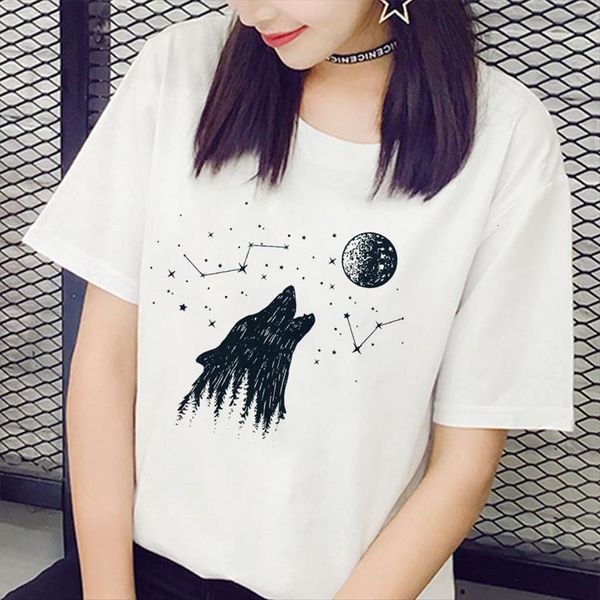 summer harajuku white fashion women short sleeve streetwear casual space printing female clothing
summer harajuku white fashion women short sleeve streetwear casual space printing female clothing