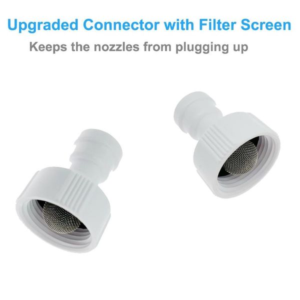 watering equipments 2pcs water purifier hose connector 3/4 inch female thread to 6-6.35mm slip lock quick-connectors mist nozzle fittings
watering equipments 2pcs water purifier hose connector 3/4 inch female thread to 6-6.35mm slip lock quick-connectors mist nozzle fittings
