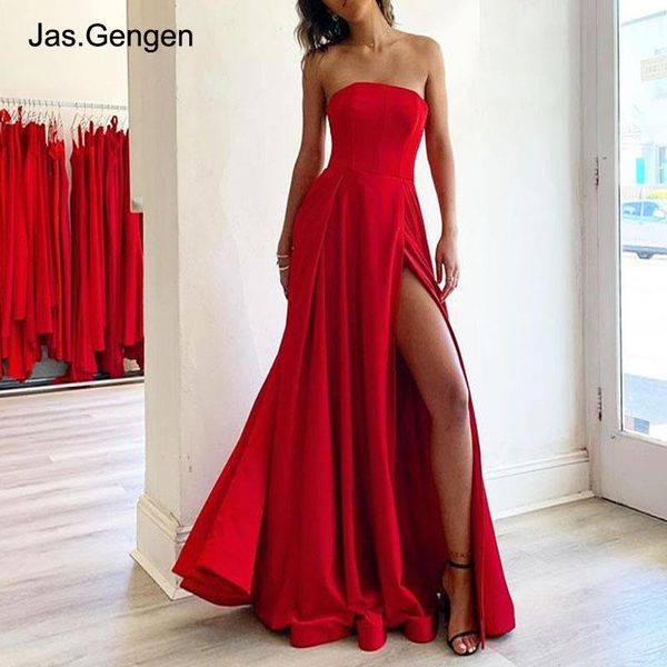 bridesmaid dress 2021 dresses for evening event front high slit two side pockets prom long, White;pink
bridesmaid dress 2021 dresses for evening event front high slit two side pockets prom long, White;pink
