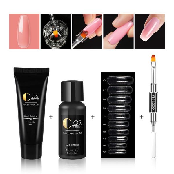 nail art kits coscelia poly extension gel kit quick building manicure set builder brush soak off finger camouflage nails
nail art kits coscelia poly extension gel kit quick building manicure set builder brush soak off finger camouflage nails