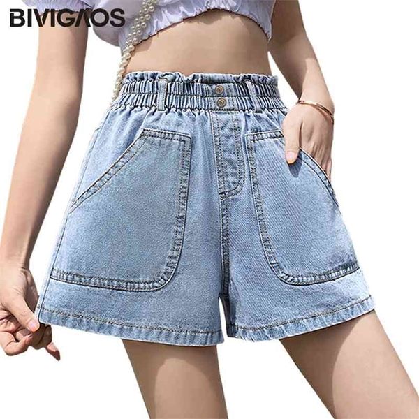 bivigaos women wide leg jeans shorts summer big pocket denim shorts ladies casual high waist shorts jeans plus size 210323, White;black
bivigaos women wide leg jeans shorts summer big pocket denim shorts ladies casual high waist shorts jeans plus size 210323, White;black