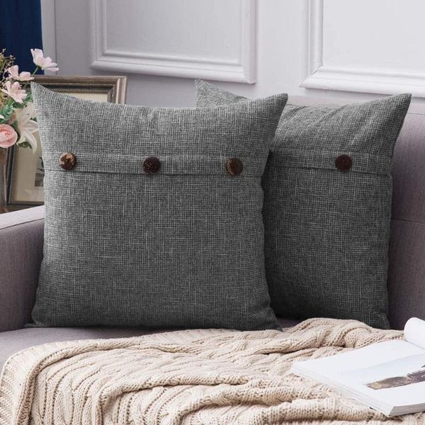 cushion/decorative pillow set of 2 decorative linen throw covers solid color light luxury cushion case triple button pillowcase for couch so
cushion/decorative pillow set of 2 decorative linen throw covers solid color light luxury cushion case triple button pillowcase for couch so
