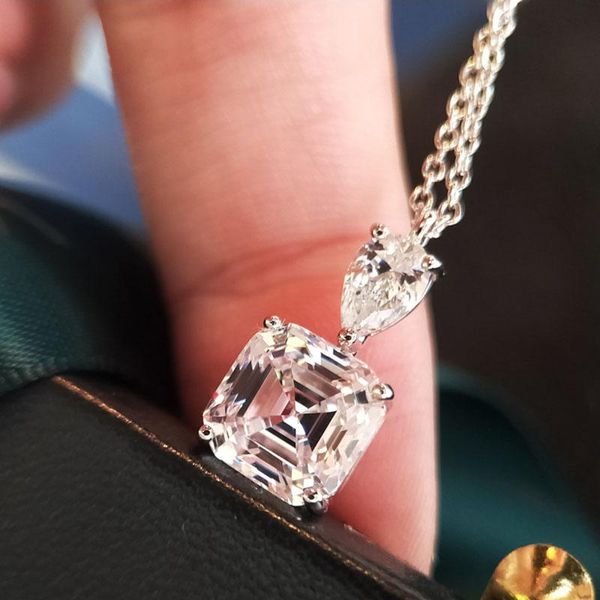 pendant necklaces necklace for women simple square zircon silver color clear crystal engagement choker chain neck jewelry wholesale kbn039
pendant necklaces necklace for women simple square zircon silver color clear crystal engagement choker chain neck jewelry wholesale kbn039