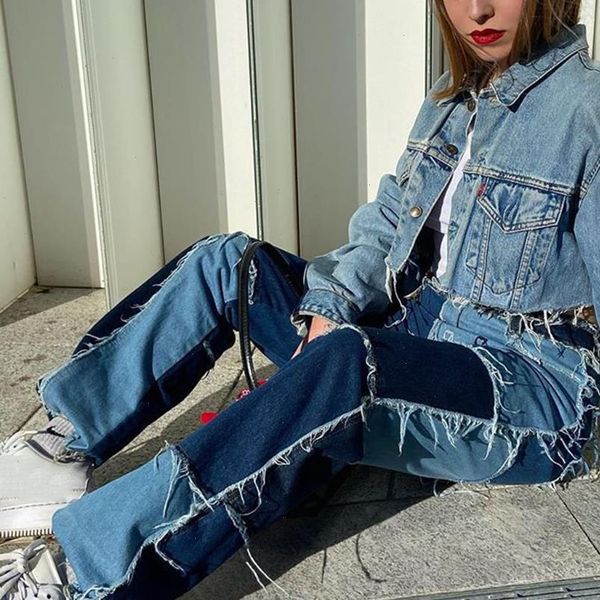 patchwork skinny high waist women jeans y2k harajuku sportswear cargo pants joggers 90s skater, Blue
patchwork skinny high waist women jeans y2k harajuku sportswear cargo pants joggers 90s skater, Blue