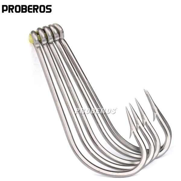 fishing hooks 20pcs/lot proberos stainless steel hook 1/0#-6/0# jig hand-grinding fishhook bass
fishing hooks 20pcs/lot proberos stainless steel hook 1/0#-6/0# jig hand-grinding fishhook bass