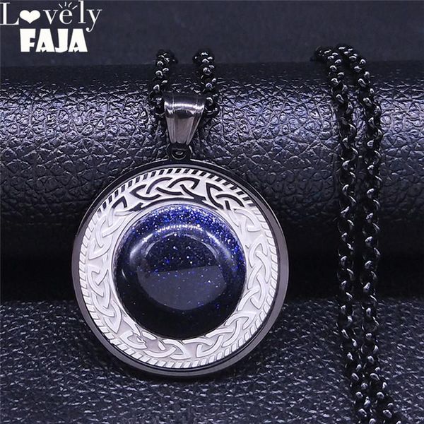 irish knot stainless steel natural stone black silver color necklaces for women/men jewelry colgante mujer nxs03 pendant
irish knot stainless steel natural stone black silver color necklaces for women/men jewelry colgante mujer nxs03 pendant