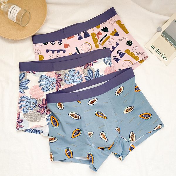 3 pieces men underwear boxer cotton trend men's panties print summer mid waist underpants breathable mens boxer shorts 2020 new, Black;white
3 pieces men underwear boxer cotton trend men's panties print summer mid waist underpants breathable mens boxer shorts 2020 new, Black;white
