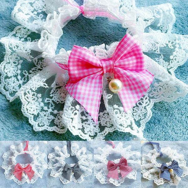 dog apparel cute cat white lace bow collar pet scarf bib saliva towel supplies clourful bow-knotted checkered sweet
dog apparel cute cat white lace bow collar pet scarf bib saliva towel supplies clourful bow-knotted checkered sweet