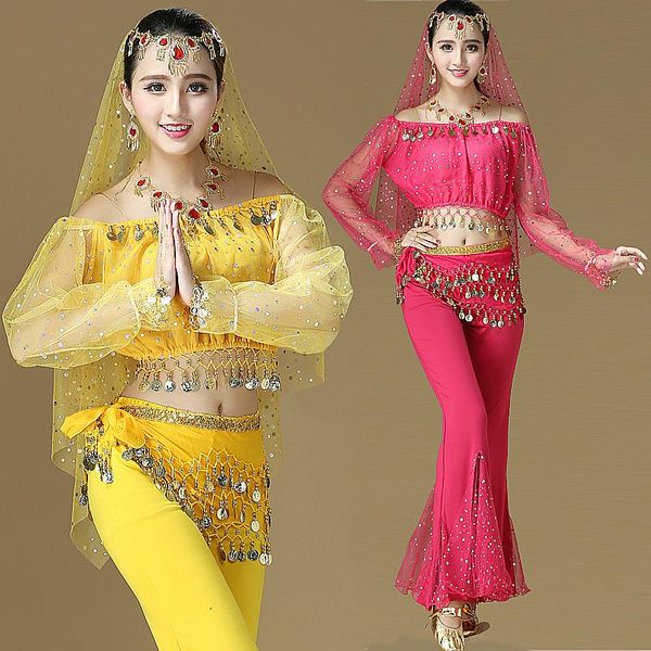 autumn and winter long-sleeved clothing female belly dance costume costumes suit stage wear, Black;red
autumn and winter long-sleeved clothing female belly dance costume costumes suit stage wear, Black;red