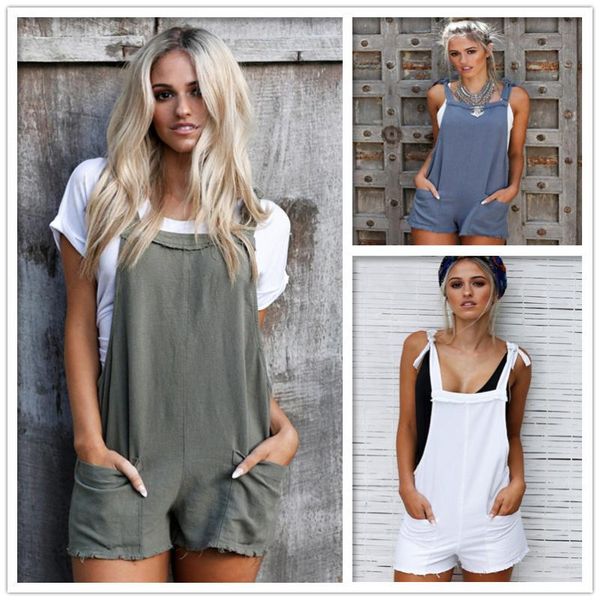 women's jumpsuits & rompers women overalls casual romper solid jumpsuit shorts summer strap female black white playsuit
women's jumpsuits & rompers women overalls casual romper solid jumpsuit shorts summer strap female black white playsuit