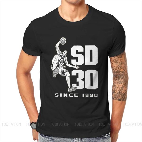 men's t-shirts slamdunk sports manga 30th anniversary t shirt classic homme tshirt large crewneck men tshirts, White;black
men's t-shirts slamdunk sports manga 30th anniversary t shirt classic homme tshirt large crewneck men tshirts, White;black