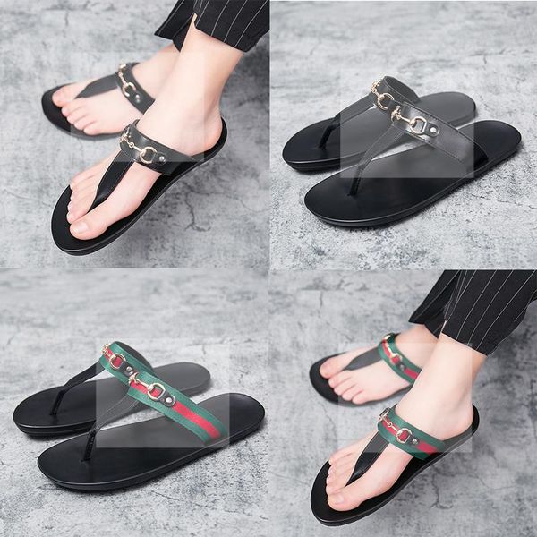 new slippers slide sandal designer shoes luxury brand slides summer fashion wide flat slipper men sandals size 38-46, Black
new slippers slide sandal designer shoes luxury brand slides summer fashion wide flat slipper men sandals size 38-46, Black