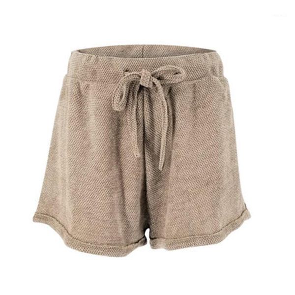women's shorts women high waist tie belt bottoms summer loose trousers pants, White;black
women's shorts women high waist tie belt bottoms summer loose trousers pants, White;black