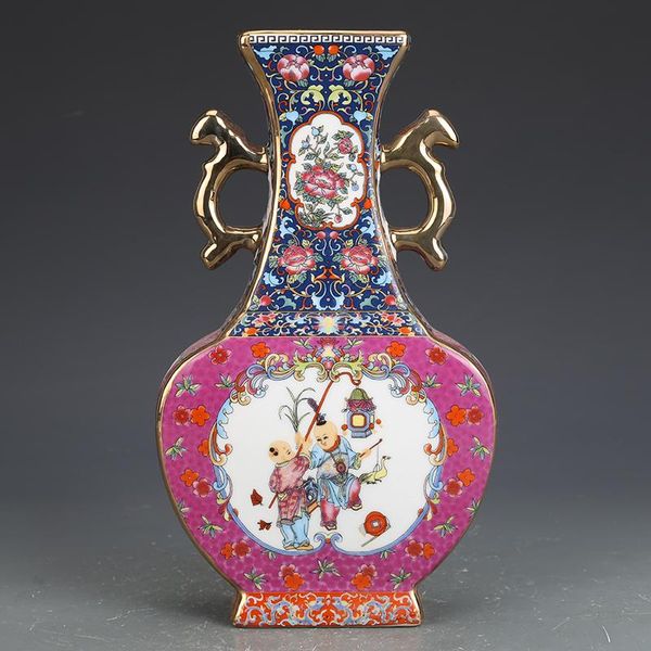 vases jingdezhen ceramics decoration yongzheng enamel double-ears bottle antique porcelain hallway vase
vases jingdezhen ceramics decoration yongzheng enamel double-ears bottle antique porcelain hallway vase