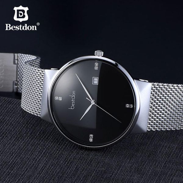 wristwatches don minimalist men quartz japan watch stainless steel waterproof clock relogio masculino, Slivery;brown
wristwatches don minimalist men quartz japan watch stainless steel waterproof clock relogio masculino, Slivery;brown