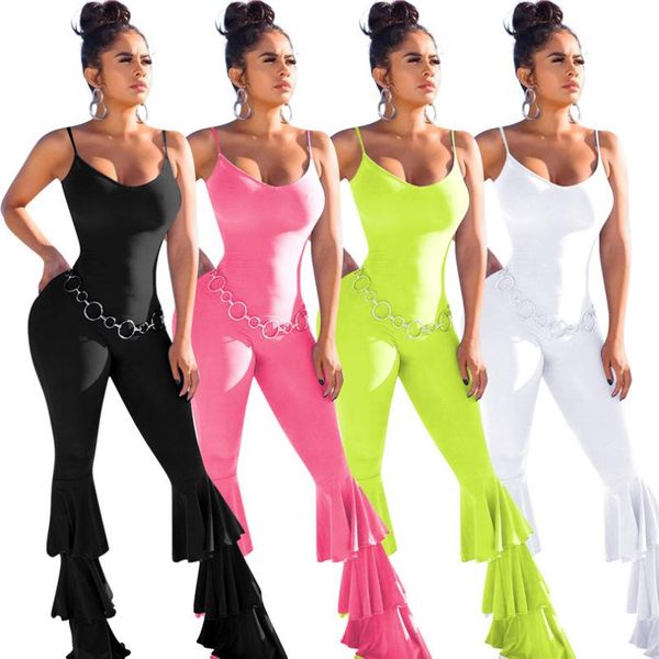 women's jumpsuits & rompers solid color ruffles patchwork skinny women sleeveless v neck high waist casual fashion lady q309, Black;white
women's jumpsuits & rompers solid color ruffles patchwork skinny women sleeveless v neck high waist casual fashion lady q309, Black;white