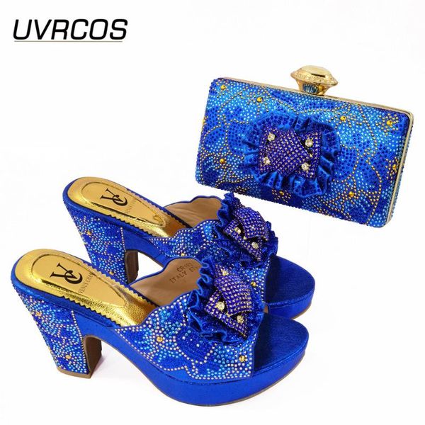 dress shoes royal blue color fashion special flower decoration style italian design afrcian elegant lady and bag set for party wedding, Black
dress shoes royal blue color fashion special flower decoration style italian design afrcian elegant lady and bag set for party wedding, Black