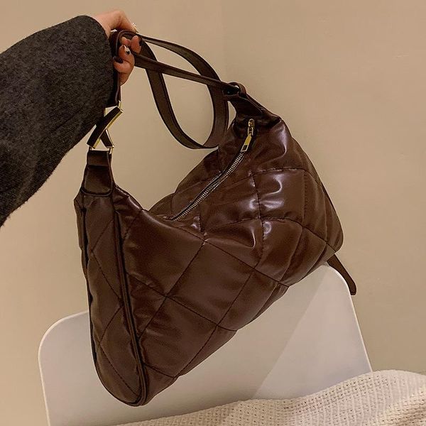 evening bags large capacity messenger for woman diamond lattice solid pu leather shoulder bag all match sling sac
evening bags large capacity messenger for woman diamond lattice solid pu leather shoulder bag all match sling sac
