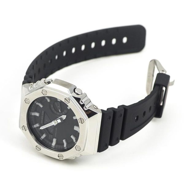 watch bands ga2100 set modification watchband bezel 100% metal 316l stainless steel, Black;brown
watch bands ga2100 set modification watchband bezel 100% metal 316l stainless steel, Black;brown