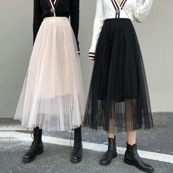 skirts skirt women spring autumn net gauze skirt very fairy a-line pleated loose a-line skirts female perspective qav3, Black
skirts skirt women spring autumn net gauze skirt very fairy a-line pleated loose a-line skirts female perspective qav3, Black