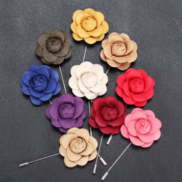 pins, brooches fashion men brooch flower lapel pin suit boutonniere fabric yarn 9 colors button pins for wedding wholesale, Gray
pins, brooches fashion men brooch flower lapel pin suit boutonniere fabric yarn 9 colors button pins for wedding wholesale, Gray