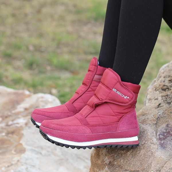 boots winter low-tube plus velvet warm waterproof anti-skiing thick-soled cotton shoes women's outdoor short platform, Black
boots winter low-tube plus velvet warm waterproof anti-skiing thick-soled cotton shoes women's outdoor short platform, Black