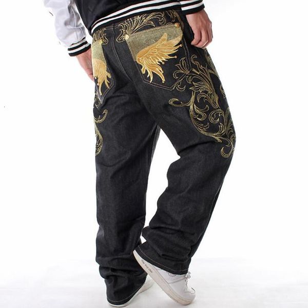 men's jeans hip hop loose jeans, fashion printed casual pants, hougong cotton design, Blue
men's jeans hip hop loose jeans, fashion printed casual pants, hougong cotton design, Blue