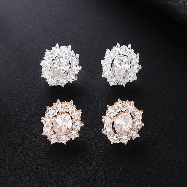 stud luxury female sparkling crystal white zircon earrings simple star for women fashion jewelry accessories, Golden;silver
stud luxury female sparkling crystal white zircon earrings simple star for women fashion jewelry accessories, Golden;silver