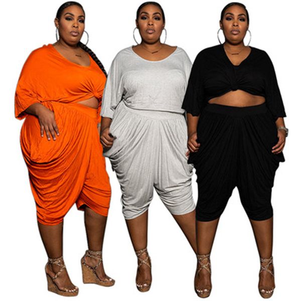 womens solid color plue size tracksuits fashion trend half sleeve shorts loose 2pcs suits designer female summer casual two pieces sets
womens solid color plue size tracksuits fashion trend half sleeve shorts loose 2pcs suits designer female summer casual two pieces sets