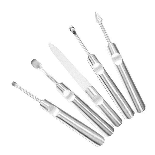 nail art kits 5pcs in 1 set stainless steel manicure cutter trimmer kits(nail file+flat callus remover+cuspidal
nail art kits 5pcs in 1 set stainless steel manicure cutter trimmer kits(nail file+flat callus remover+cuspidal