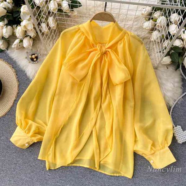 blouses bow shirt for women korean style spring summer lantern sleeve solid color casual loose blouse blusas mujer de moda, White
blouses bow shirt for women korean style spring summer lantern sleeve solid color casual loose blouse blusas mujer de moda, White