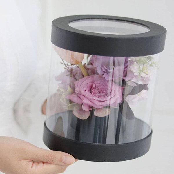 round pvc transparent flower box bouquet gift arrangement valentine's day birthday wedding rose packaging wrap
round pvc transparent flower box bouquet gift arrangement valentine's day birthday wedding rose packaging wrap