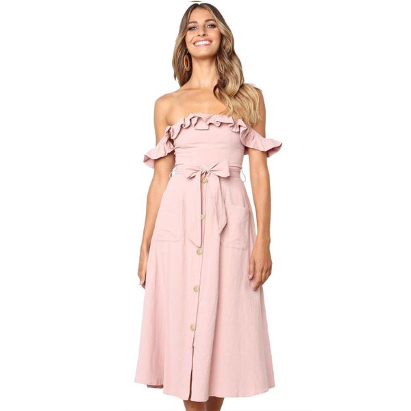 fashion ruffle shoulder causal button down dress casual dresses, Black;gray
fashion ruffle shoulder causal button down dress casual dresses, Black;gray