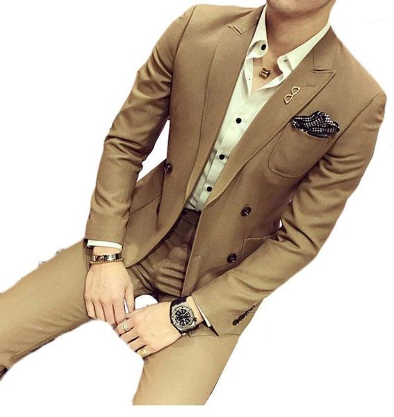 fashion men's suit 2 pieces graduation party suits tuxedos blazers for men jacket+pants, White;black
fashion men's suit 2 pieces graduation party suits tuxedos blazers for men jacket+pants, White;black
