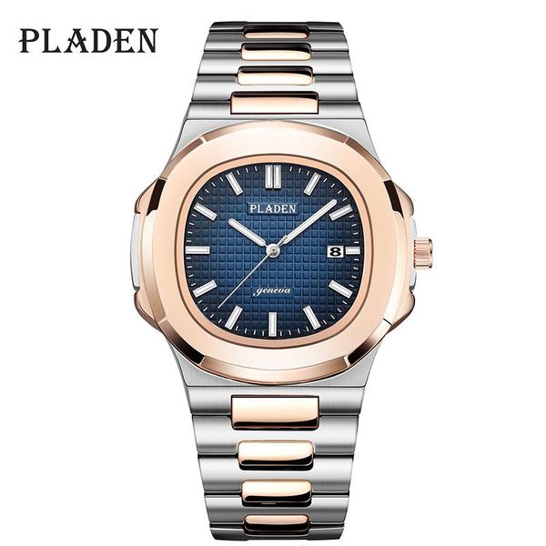 wristwatches brand pladen men watch fashion stainless steel starp quartz luxury set designer waterproof wristwatch gift for man, Slivery;brown
wristwatches brand pladen men watch fashion stainless steel starp quartz luxury set designer waterproof wristwatch gift for man, Slivery;brown