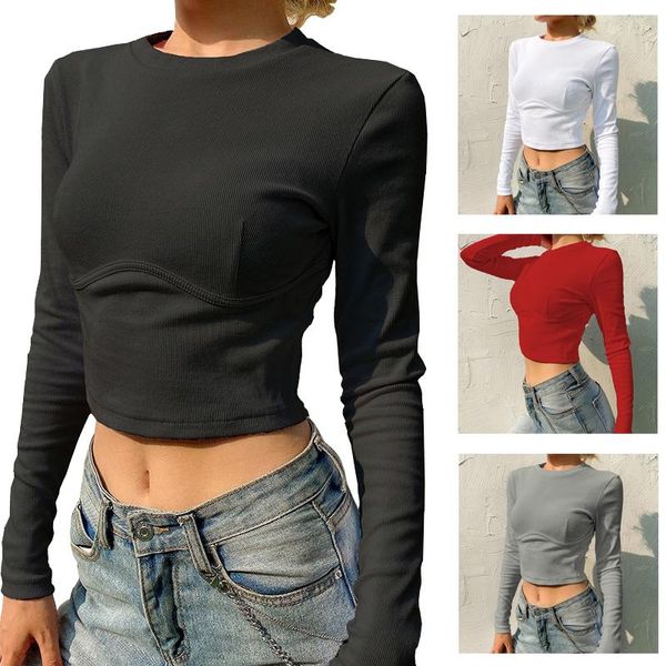 yoga outfits spring autumn women ladies long sleeve t-shirt fashionable slim versatile chest type short sports fitness dancing crop top, White;red
yoga outfits spring autumn women ladies long sleeve t-shirt fashionable slim versatile chest type short sports fitness dancing crop top, White;red