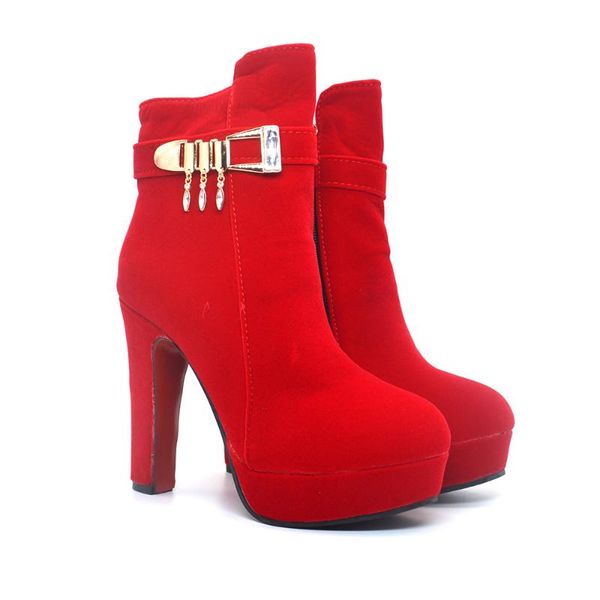 boots short ladies pointed suede high-heeled shoes fine with fashion knight casual wild women's, Black
boots short ladies pointed suede high-heeled shoes fine with fashion knight casual wild women's, Black