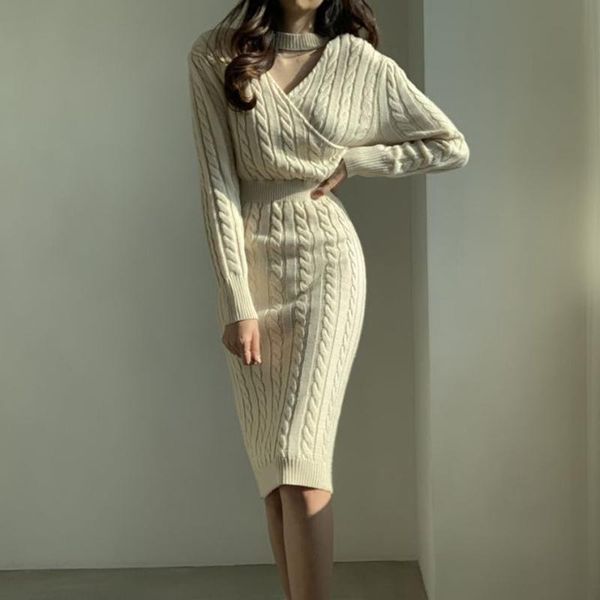casual dresses sheath knitting dress for women round collar long sleeve high waist split thigh solid female clothing 2021 x648, Black;gray
casual dresses sheath knitting dress for women round collar long sleeve high waist split thigh solid female clothing 2021 x648, Black;gray