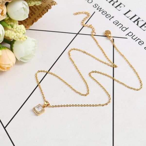 pendant necklaces fashion 316 stainless steel micro pave necklace gold color heart for women girl multicolour cubic zirconia lucky 1 pce, Silver
pendant necklaces fashion 316 stainless steel micro pave necklace gold color heart for women girl multicolour cubic zirconia lucky 1 pce, Silver