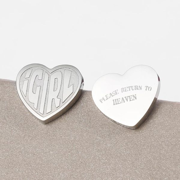 dangle & chandelier fashion heart shape igirl stud earrings stainless steel women girl accessories gifts for friends cool jewelry, Silver
dangle & chandelier fashion heart shape igirl stud earrings stainless steel women girl accessories gifts for friends cool jewelry, Silver