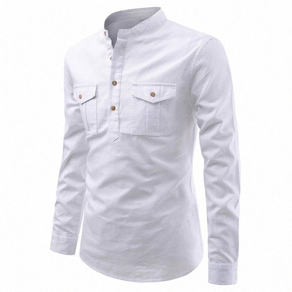 men's shirt solid colored stand collar casual daily long sleeve fashion white black red g9ob#
men's shirt solid colored stand collar casual daily long sleeve fashion white black red g9ob#