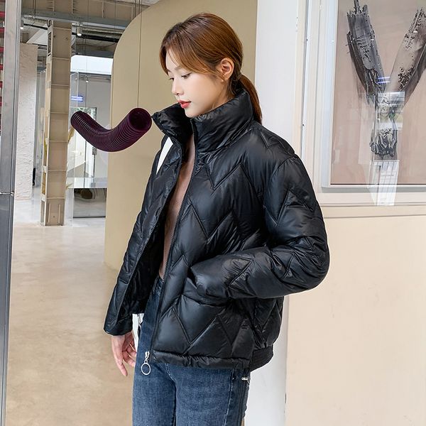 coat women's long-sleeved thick black jacket 2021 winter new style plus velvet cotton jacket women short collar
coat women's long-sleeved thick black jacket 2021 winter new style plus velvet cotton jacket women short collar