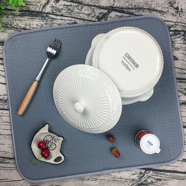 mats & pads 1pc dish drying mat for kitchen sink drainer microfiber cushion pad tableware tea towel absorbent home placemat
mats & pads 1pc dish drying mat for kitchen sink drainer microfiber cushion pad tableware tea towel absorbent home placemat