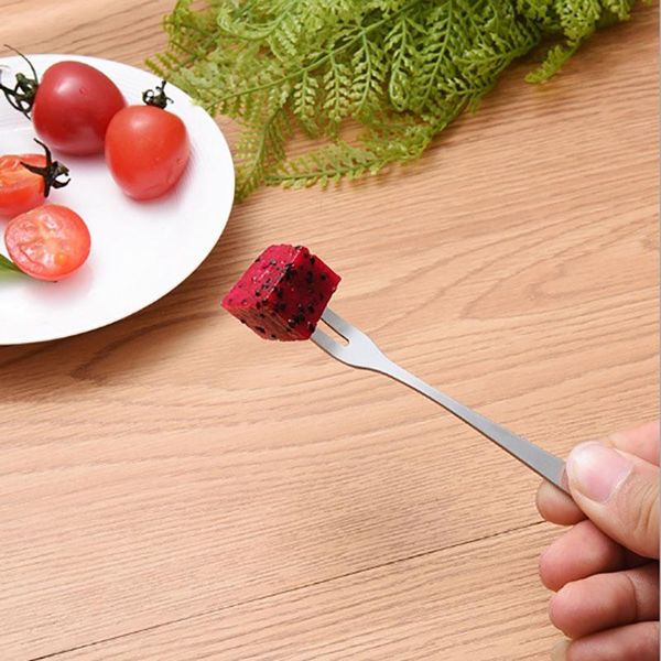 forks 5pcs two-toothed fork snack gadget stainless fruit sticks steel dessert kitchen accessories tableware
forks 5pcs two-toothed fork snack gadget stainless fruit sticks steel dessert kitchen accessories tableware