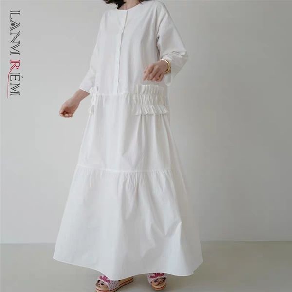 round neck three quarter sleeves linen and cotton pullover ruffles pocket shirt dress big size vestido wm14000xl 210507, Black;gray
round neck three quarter sleeves linen and cotton pullover ruffles pocket shirt dress big size vestido wm14000xl 210507, Black;gray