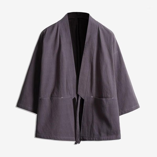 men's jackets 2021 japan style mens cotton cardigan jacket male streetwear loose fit hip hop coat casual thin outerwear plus size m-5xl, Black;brown
men's jackets 2021 japan style mens cotton cardigan jacket male streetwear loose fit hip hop coat casual thin outerwear plus size m-5xl, Black;brown