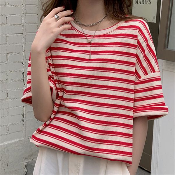 women's blouses & shirts hzirip female casual t-shirt, loose basic t-shirt with short, geometric sleeves, for students, all styles lbqw, White
women's blouses & shirts hzirip female casual t-shirt, loose basic t-shirt with short, geometric sleeves, for students, all styles lbqw, White