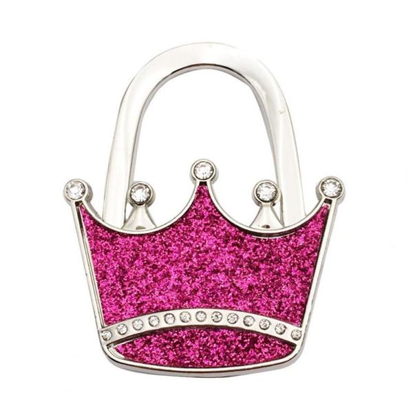 hooks & rails multi-purpose bag hook shiny folding zinc alloy rhinestone crown star table edge handbag hanger for home 
hooks & rails multi-purpose bag hook shiny folding zinc alloy rhinestone crown star table edge handbag hanger for home